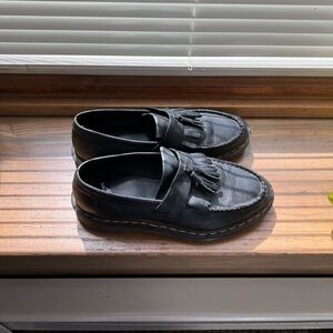 Dr. Marten Adrian Textured Leather Tassel Loafer- US Women’s 9